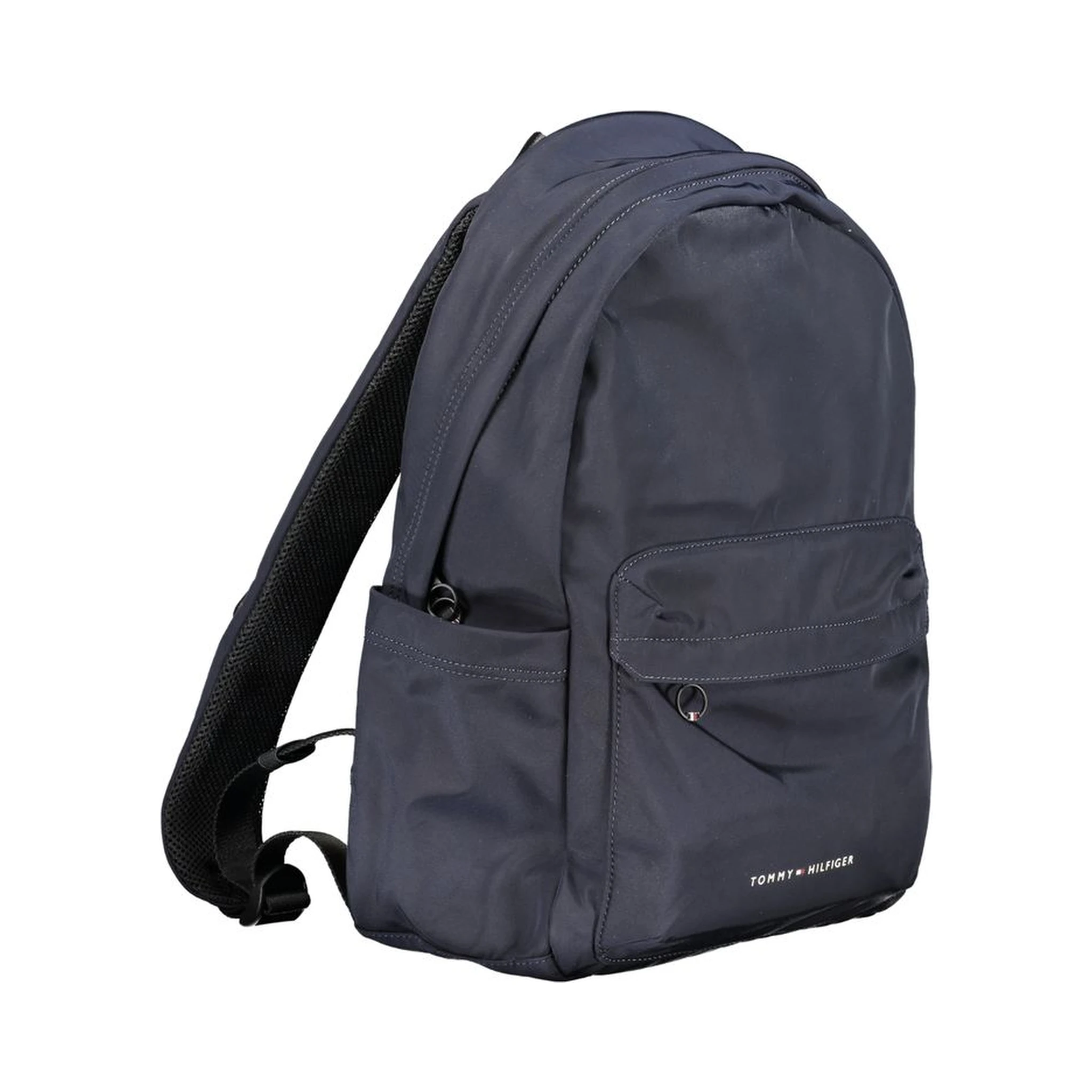 Blue Polyester Backpack