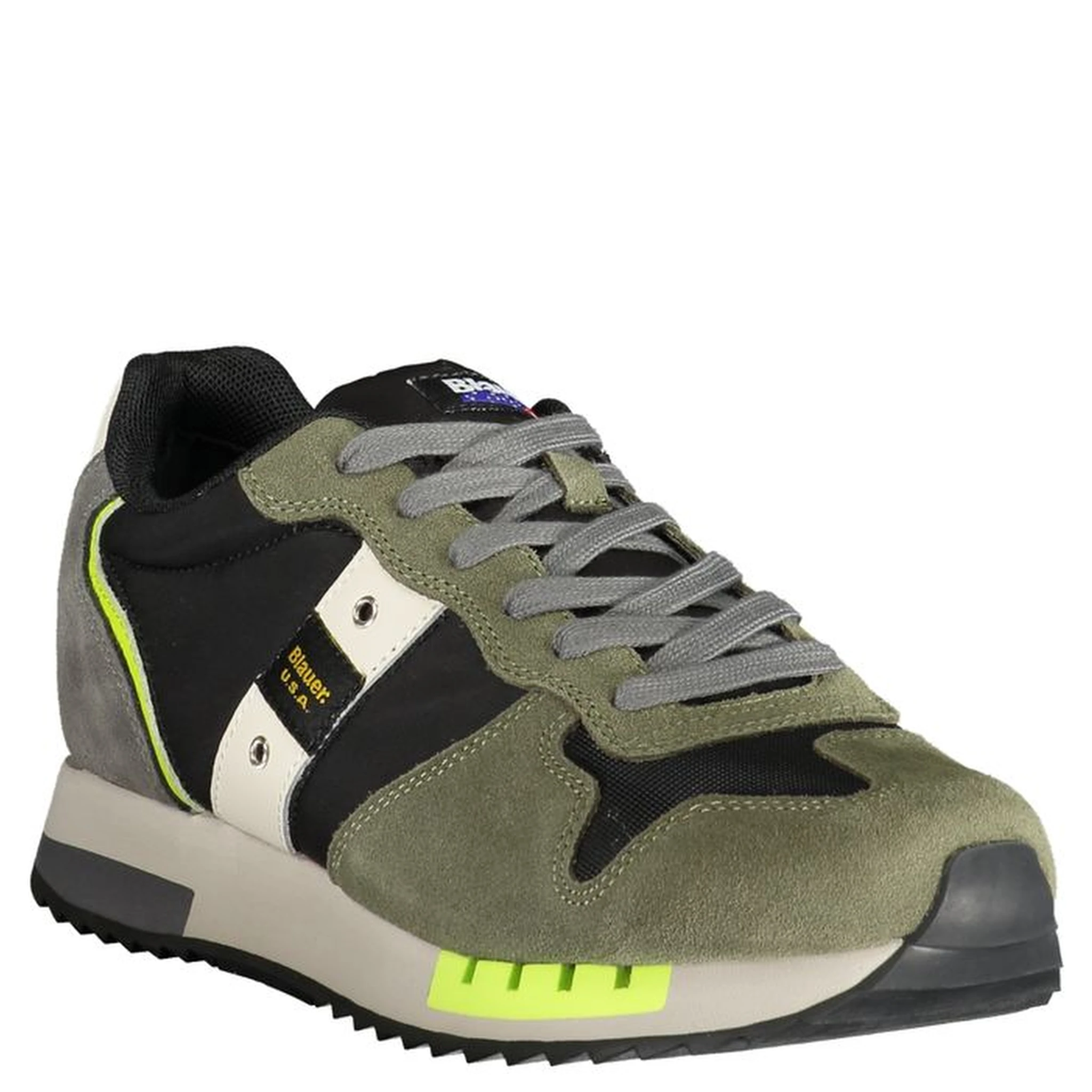 Green Polyester Sneaker