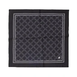 Black Silk Pocket Square