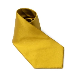 Yellow Silk Tie