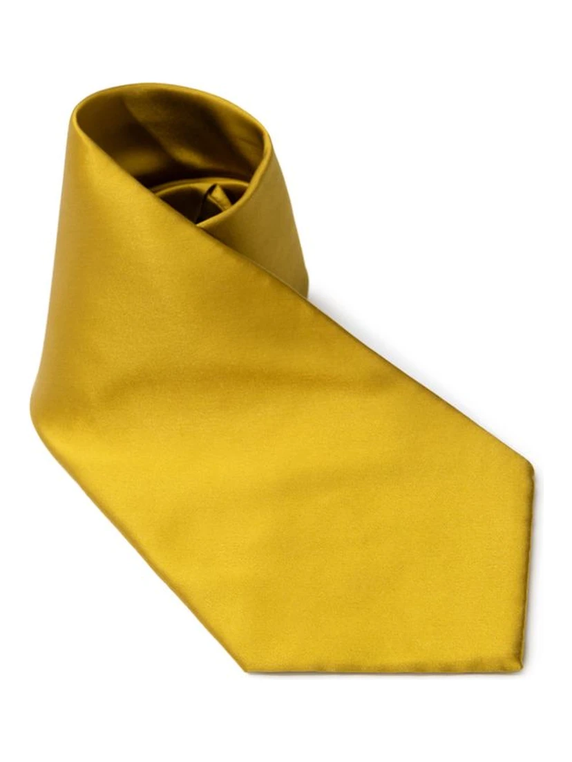 Yellow Silk Tie