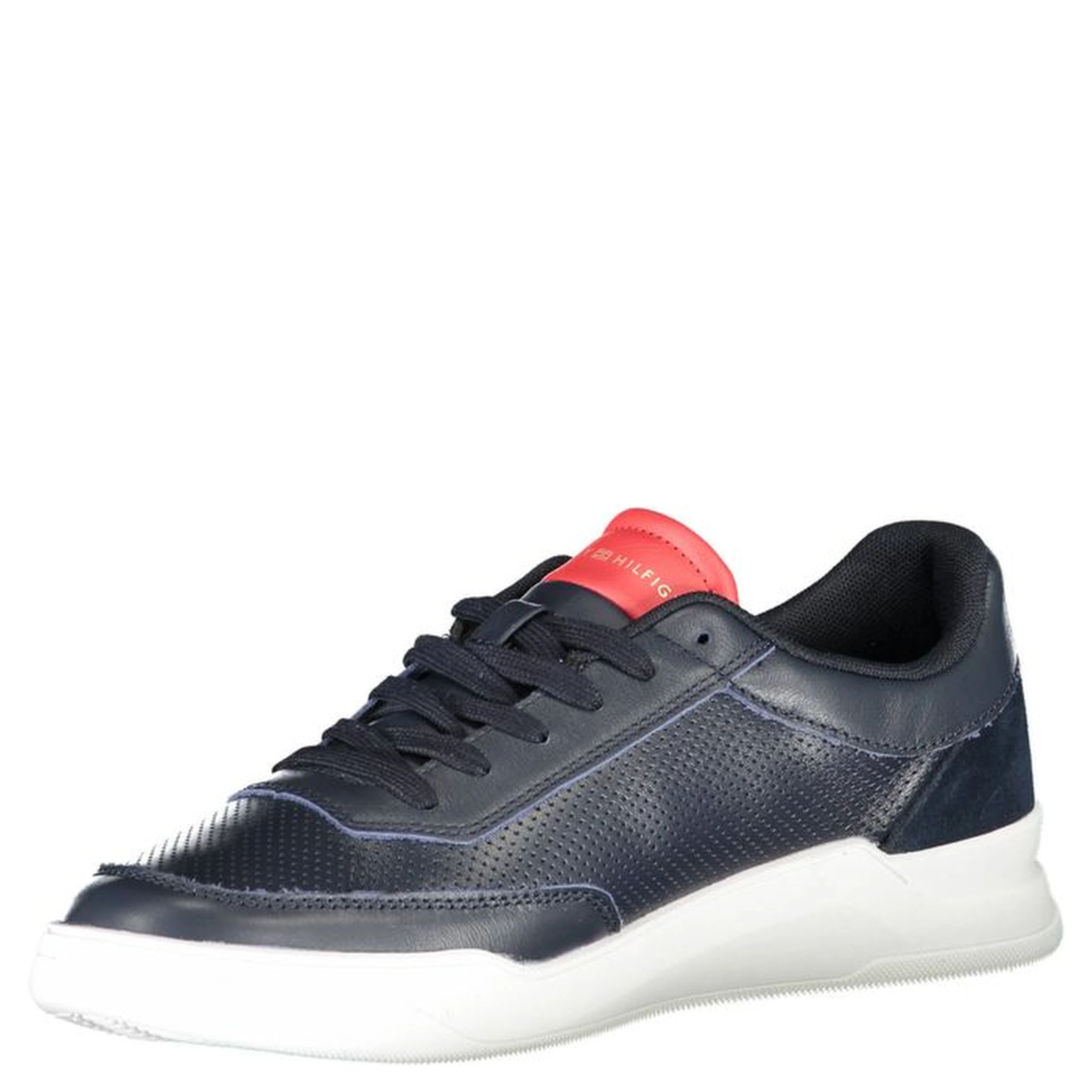 Blue Polyester Sneaker
