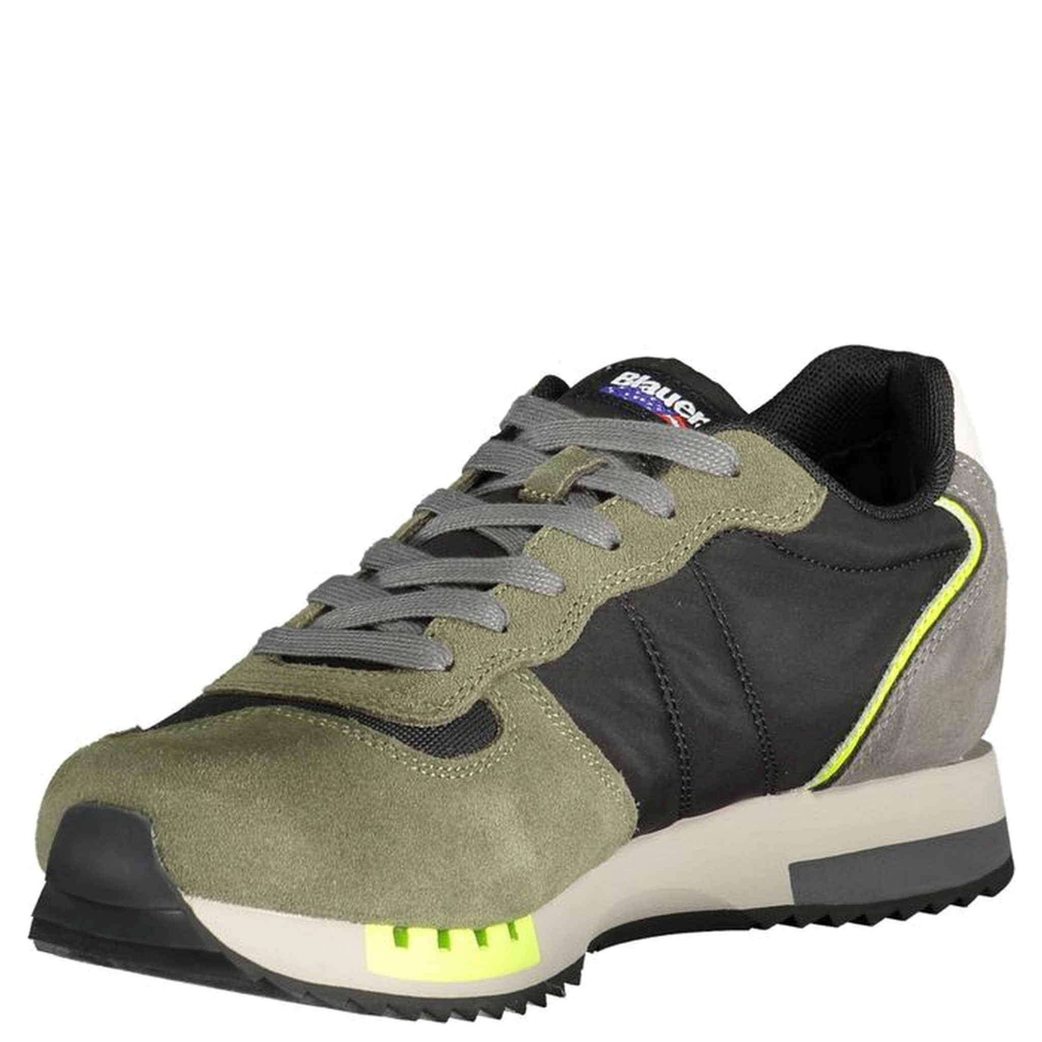 Green Polyester Sneaker