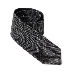Gray Silk Tie