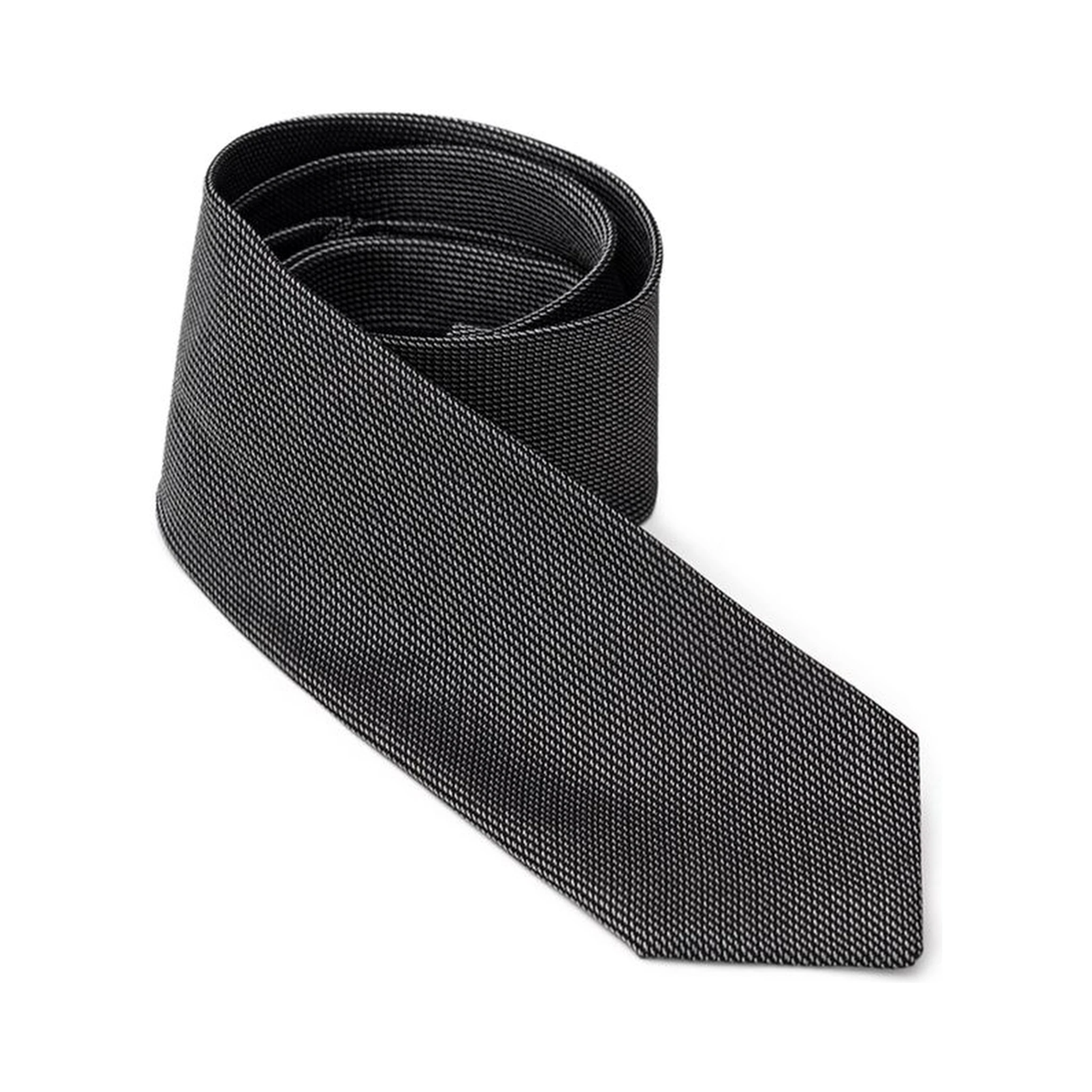 Gray Silk Tie
