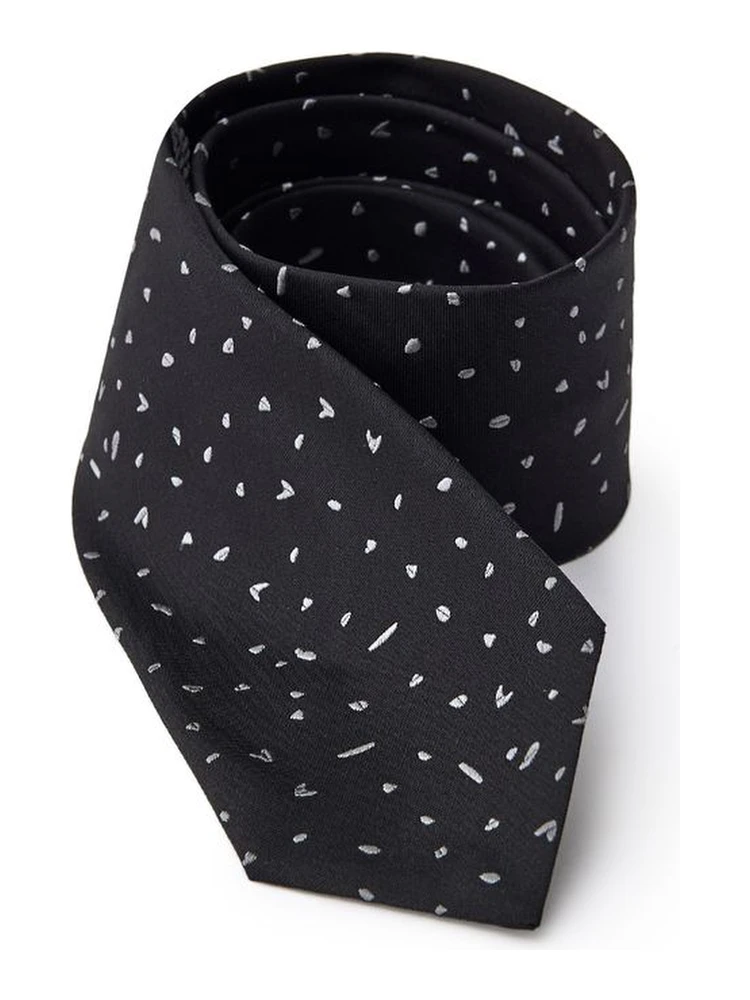 Black Silk Tie