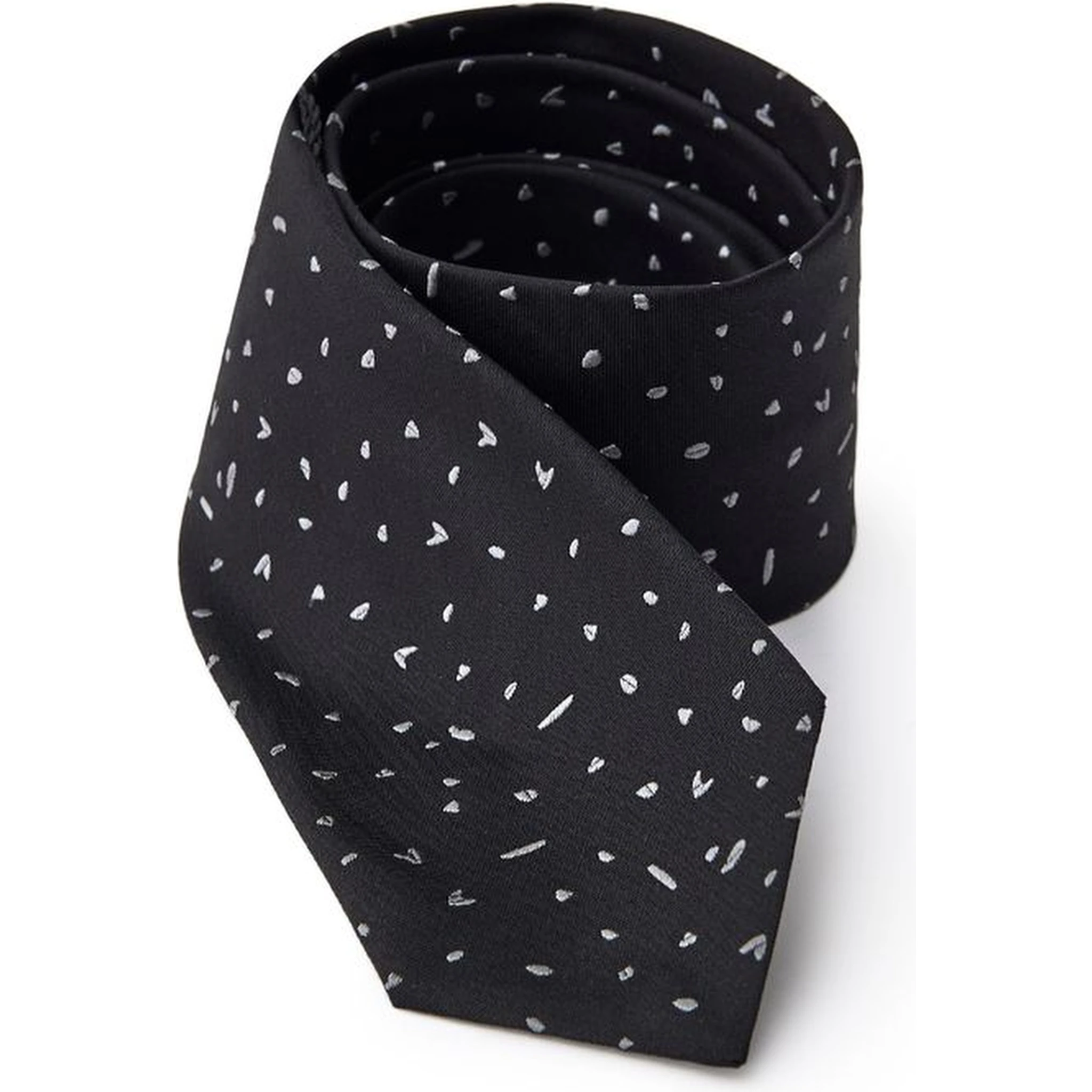 Black Silk Tie