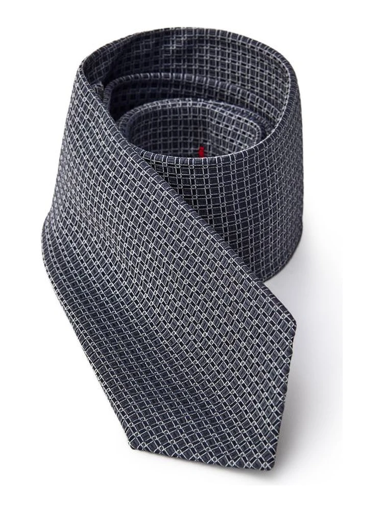 Gray Silk Tie