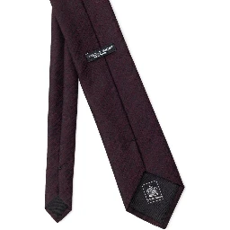 Purple Wool Tie