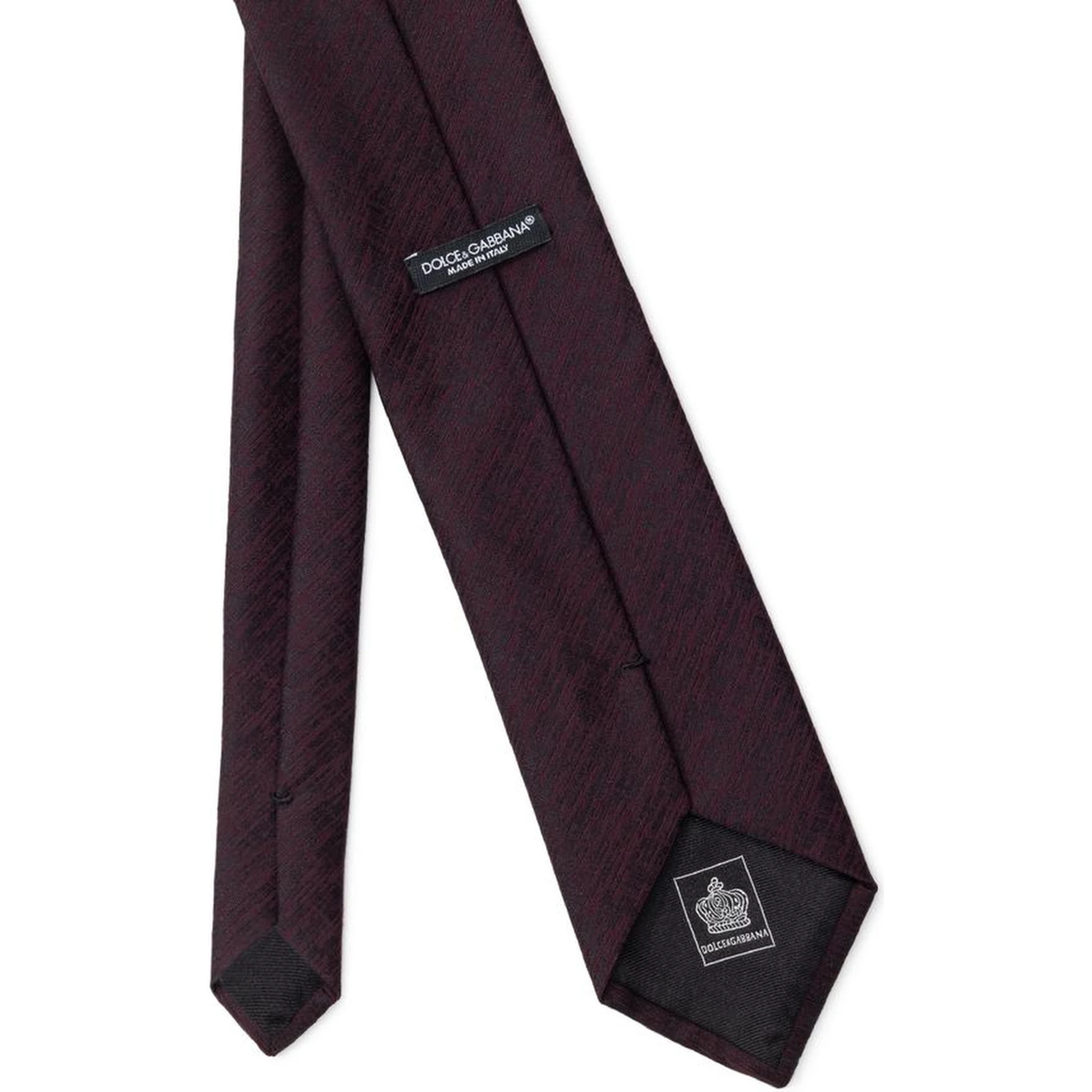Purple Wool Tie