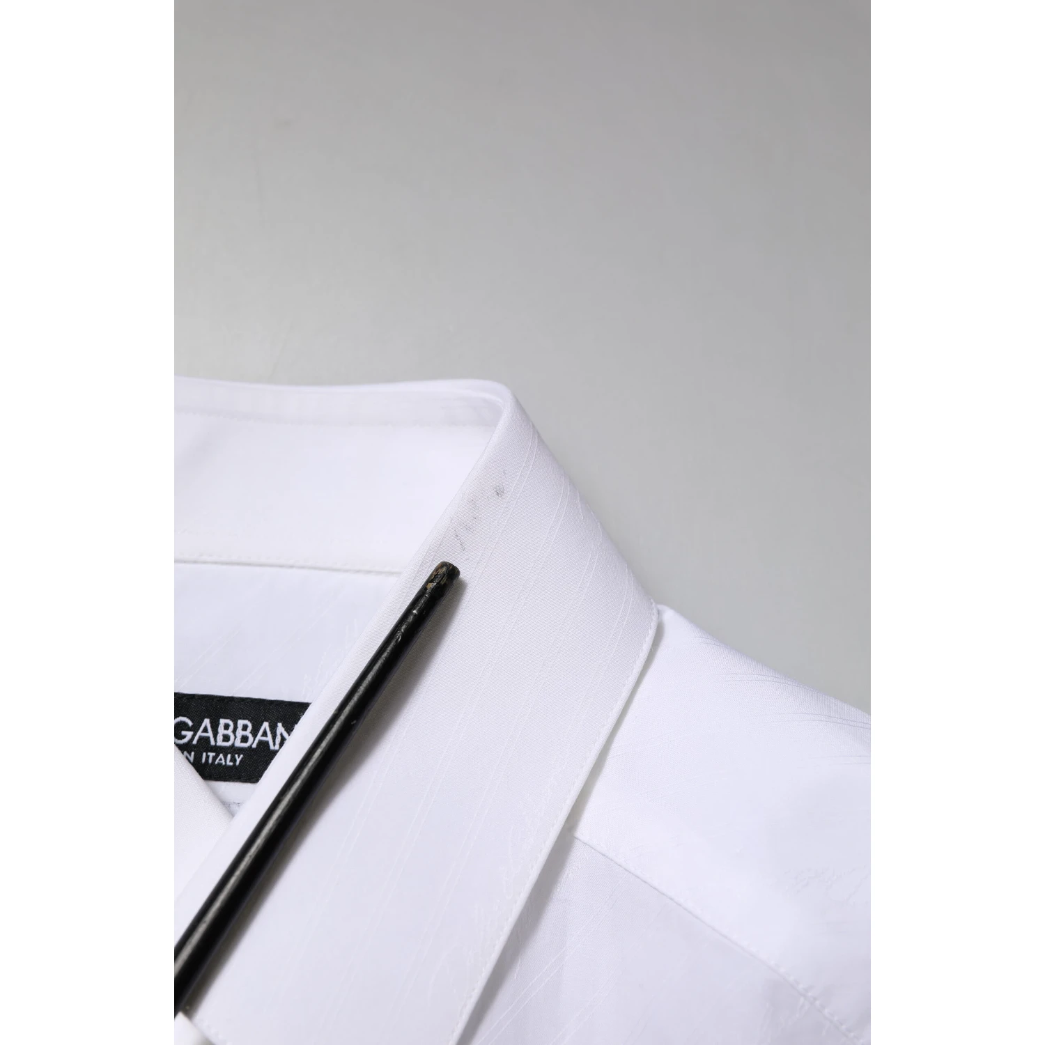 White Cotton MARTINI Long Sleeve Dress Shirt