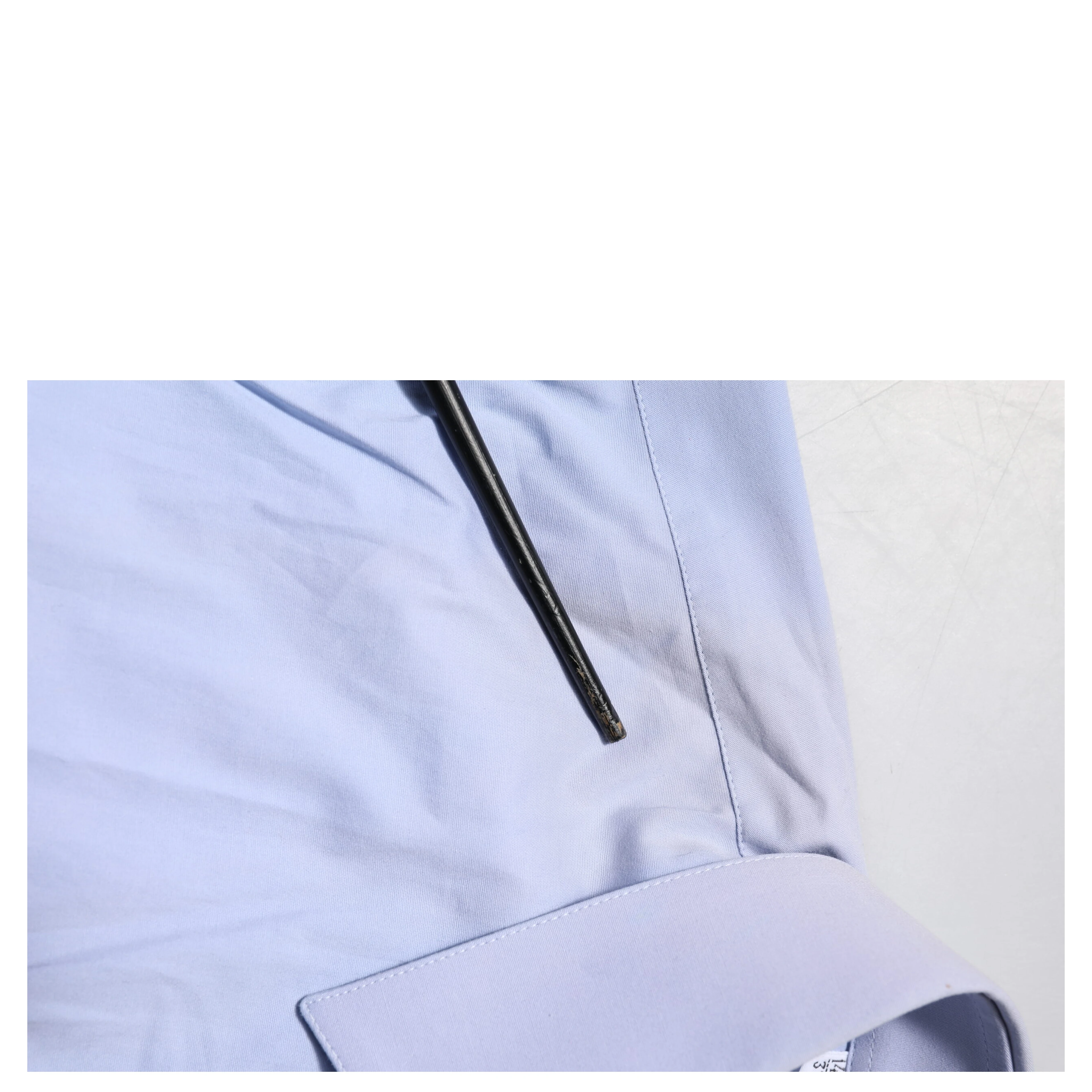 Blue Cotton SICILIA Long Sleeves Dress Shirt