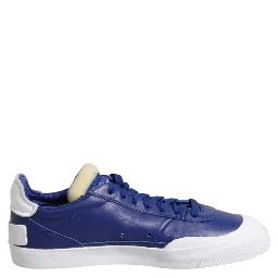 White Blue Lace Up Low Top Drop-Type PRM Sneakers Shoes