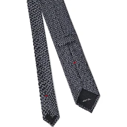 Gray Silk Tie