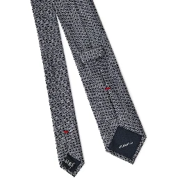 Gray Silk Tie