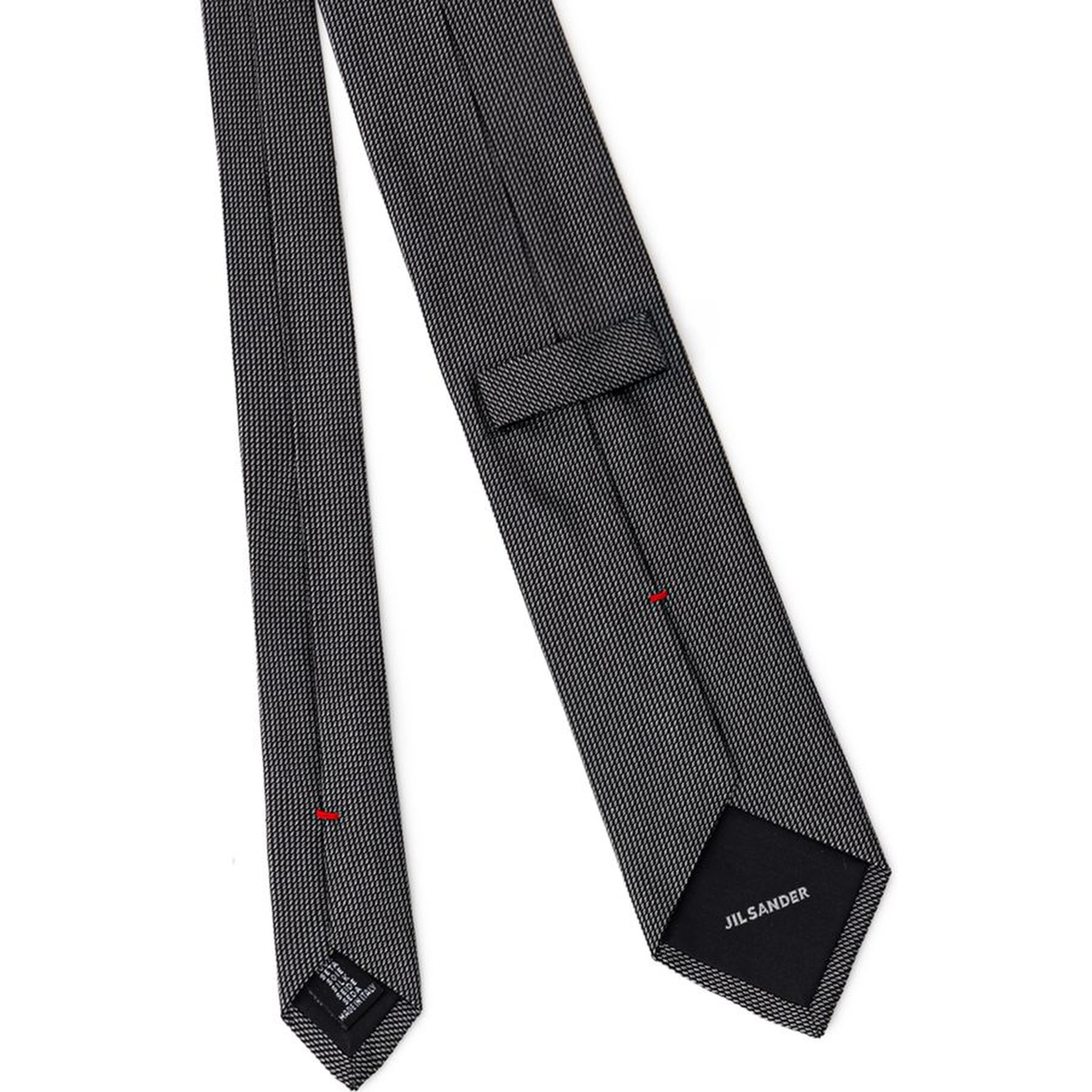 Gray Silk Tie