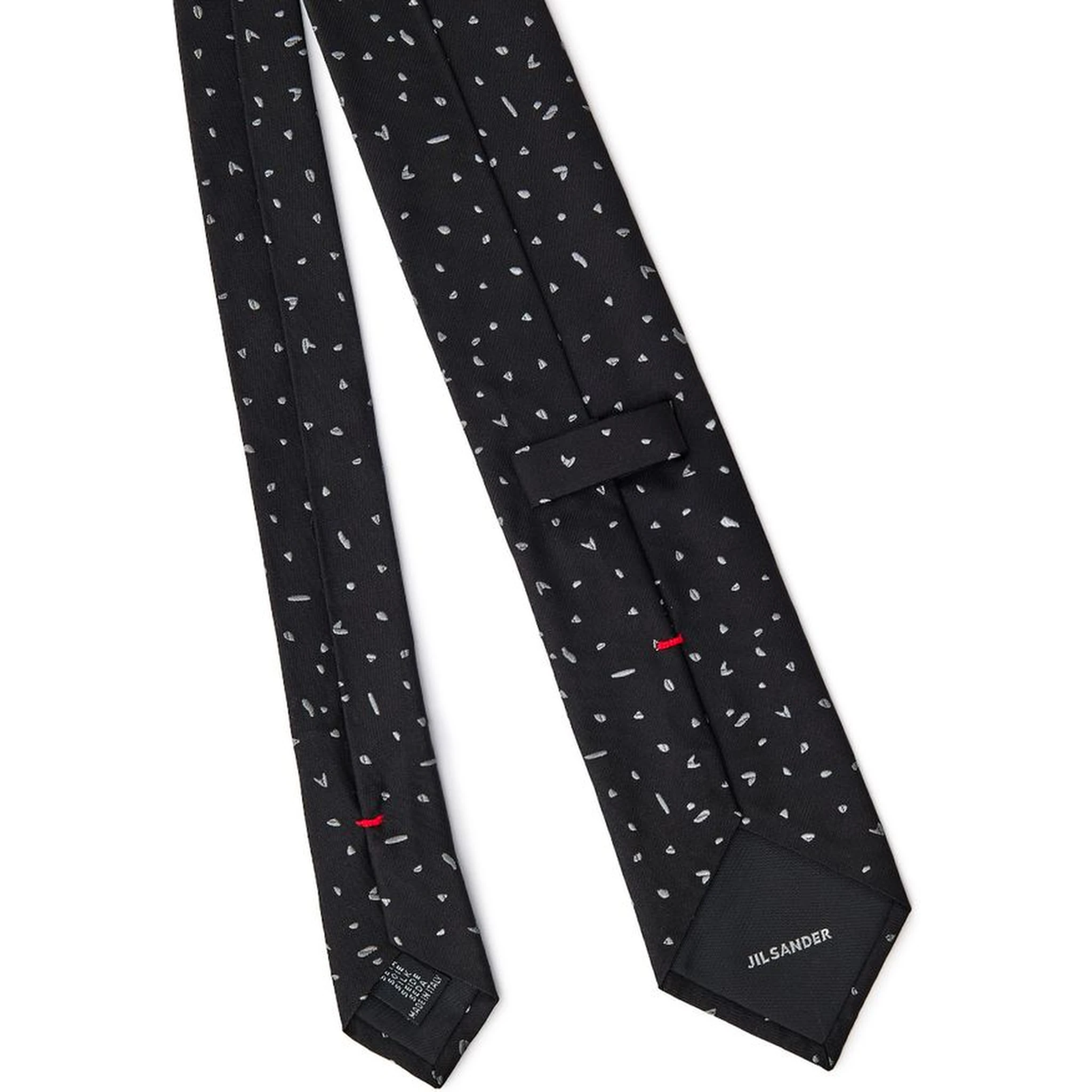 Black Silk Tie