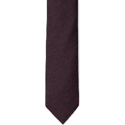 Purple Wool Tie