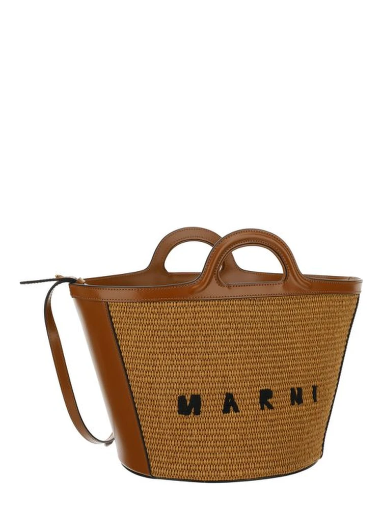 Brown Cotton Shoulder Bag alternative