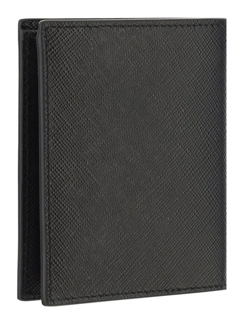 Black Calf Leather Bos Taurus Wallet