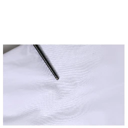 White Cotton GOLD Long Sleeves Dress Shirt
