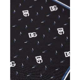 Black Silk Pocket Square