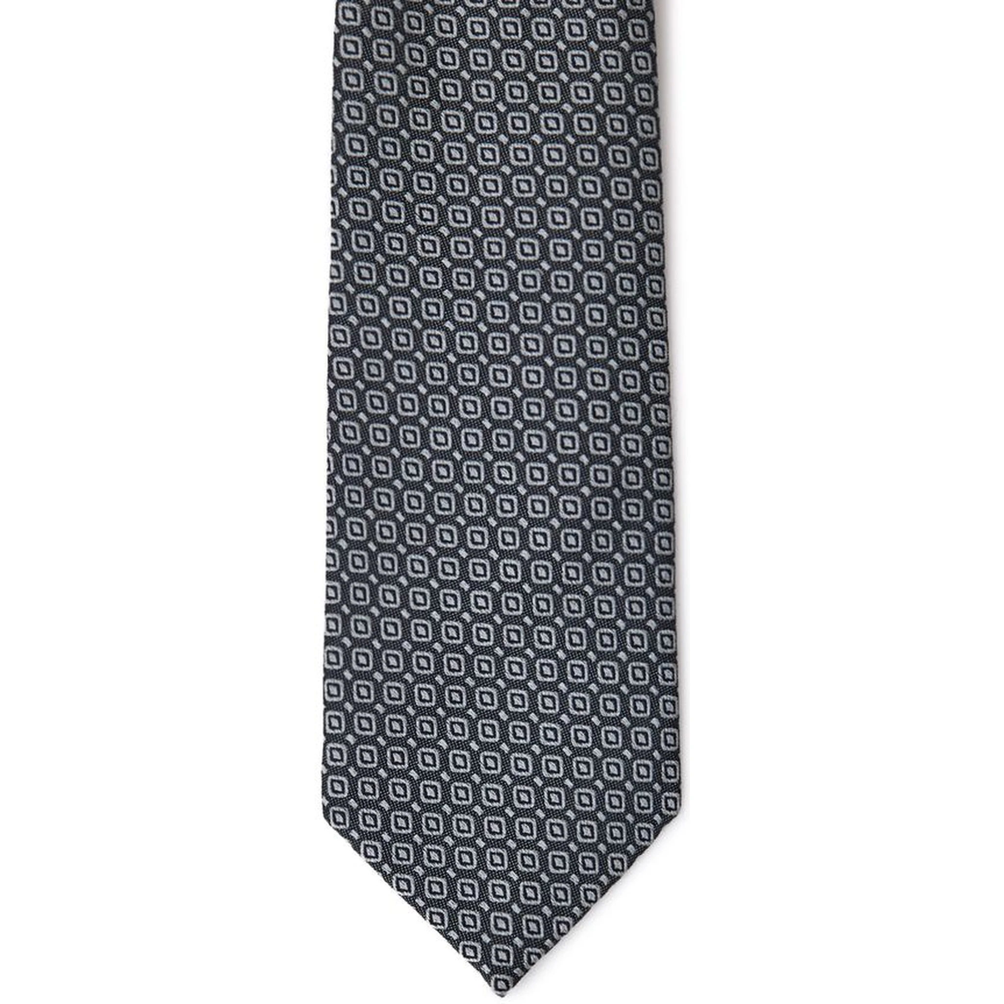 Gray Silk Tie