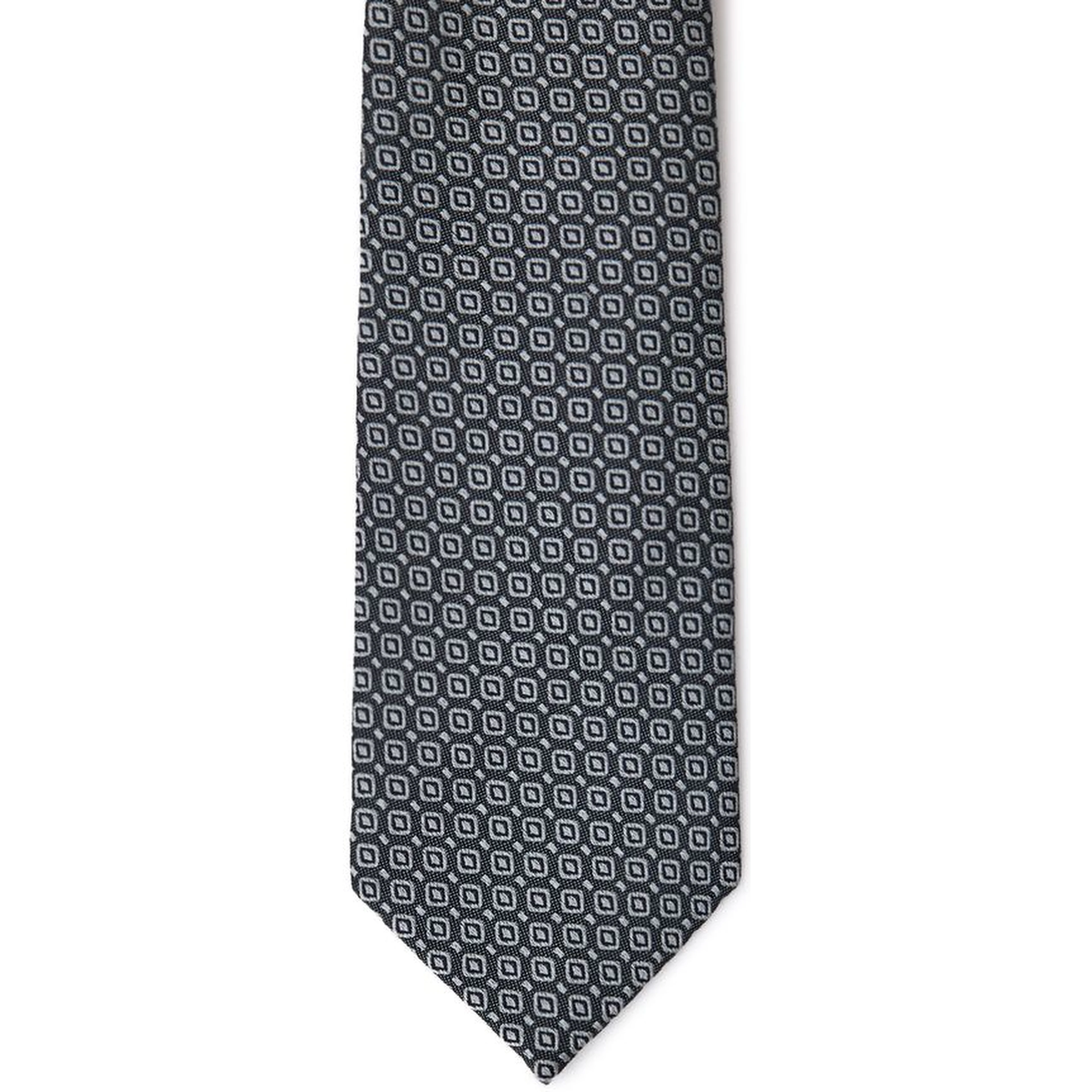 Gray Silk Tie