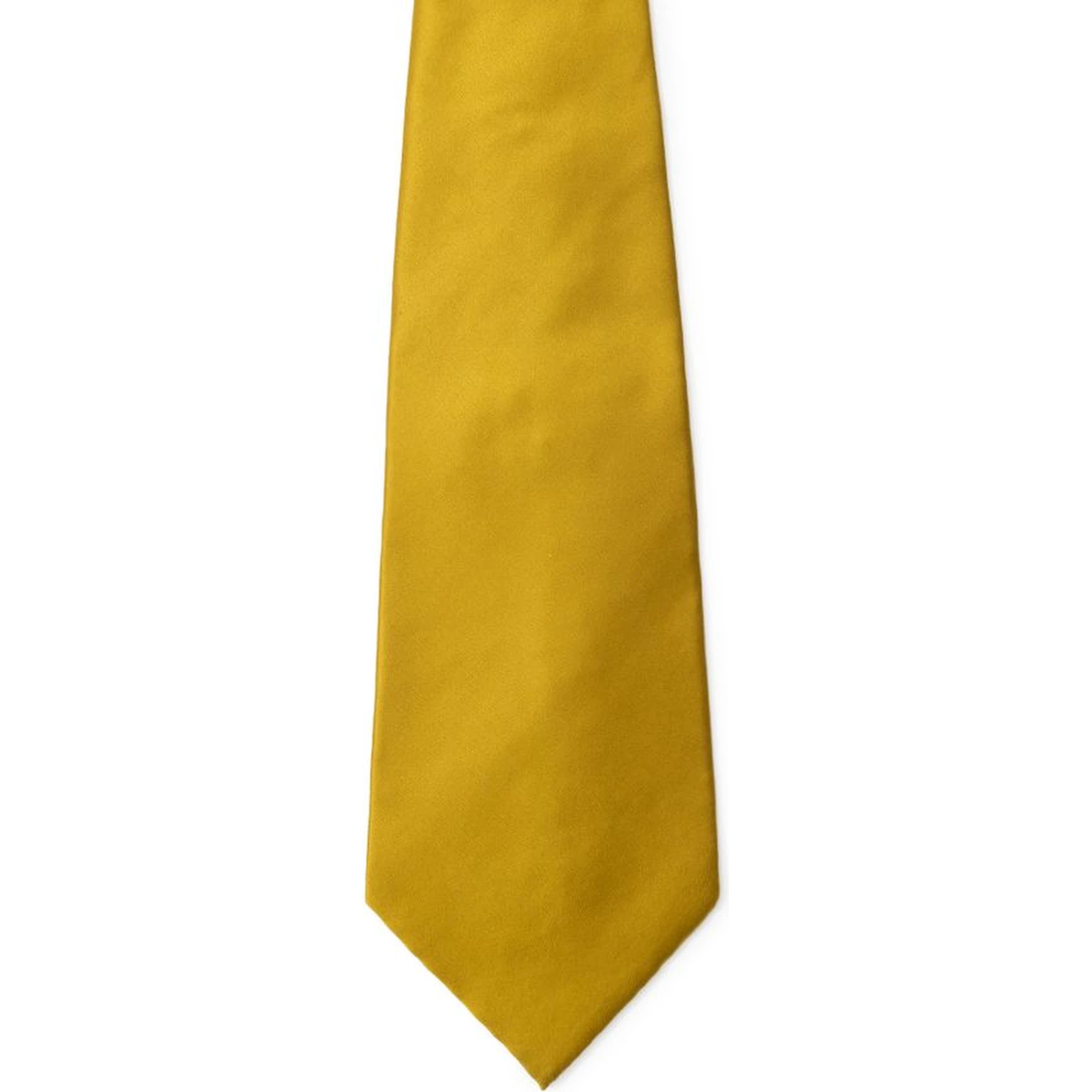 Yellow Silk Tie