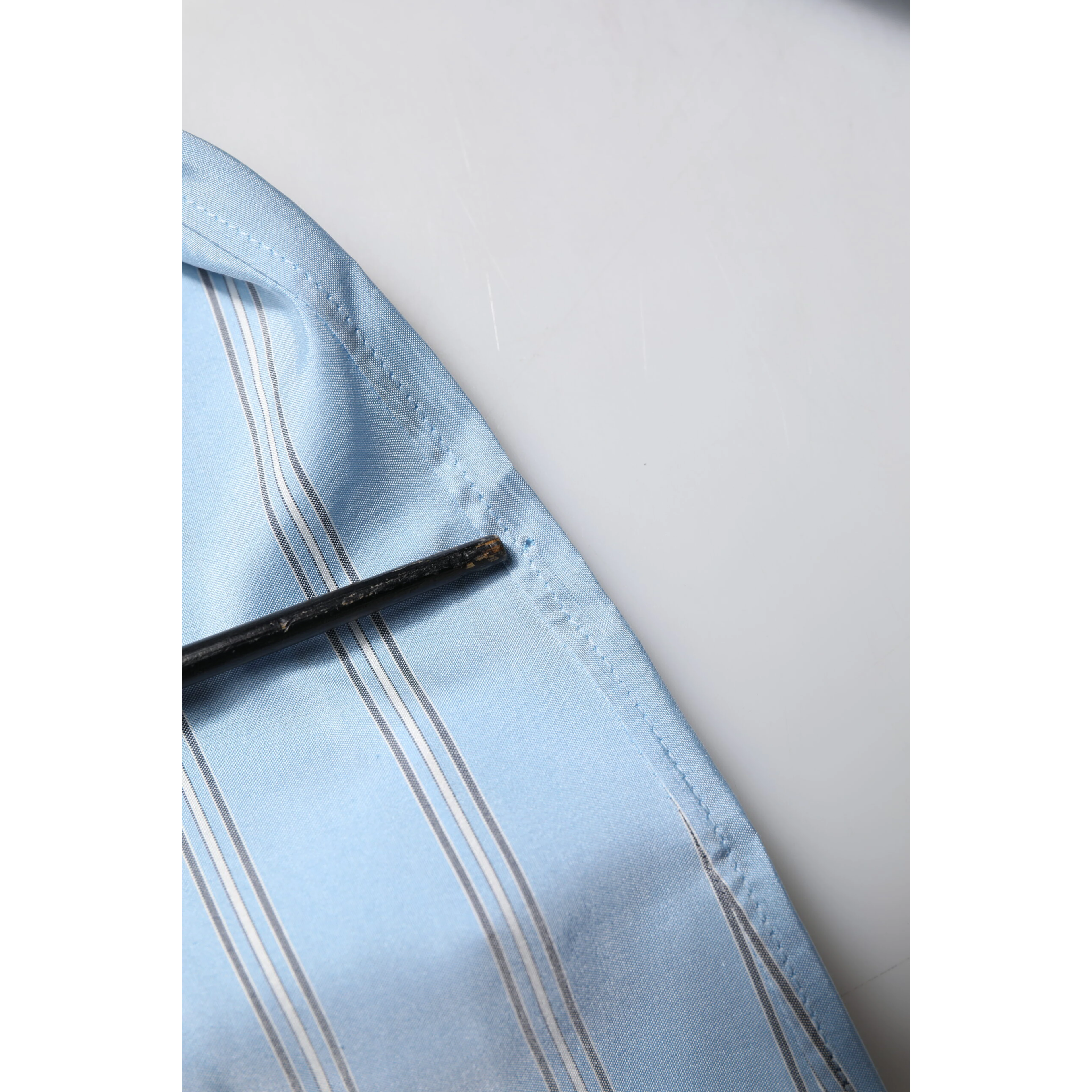Blue Striped MARTINI Long Sleeves Dress Shirt