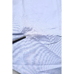 Blue Cotton SICILIA Long Sleeves Dress Shirt