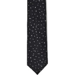 Black Silk Tie