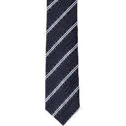 Gray Silk Tie