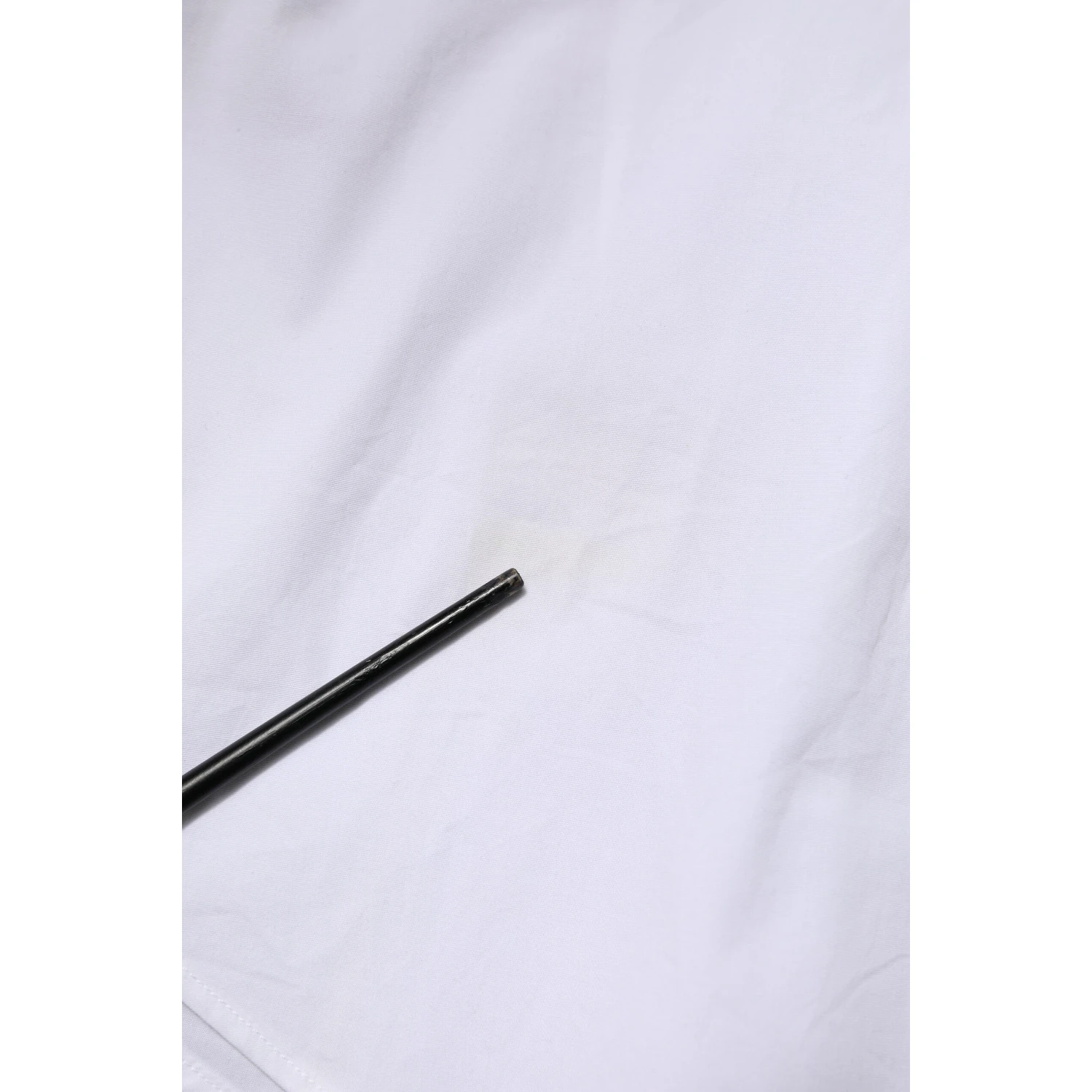 White Cotton GOLD Long Sleeves Dress Shirt