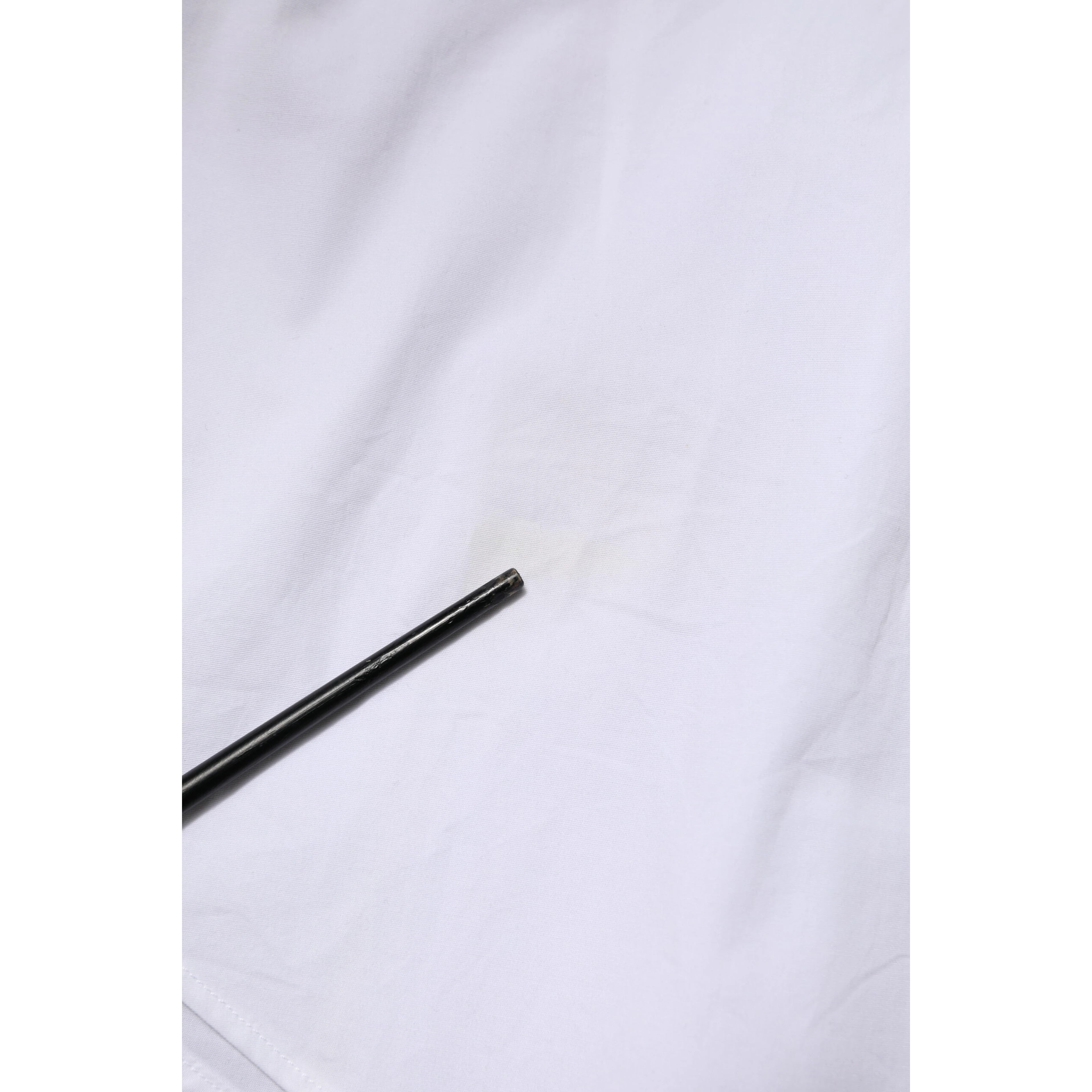White Cotton GOLD Long Sleeves Dress Shirt