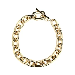 Gold Aluminum Necklace