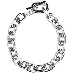 Silver Aluminum Necklace