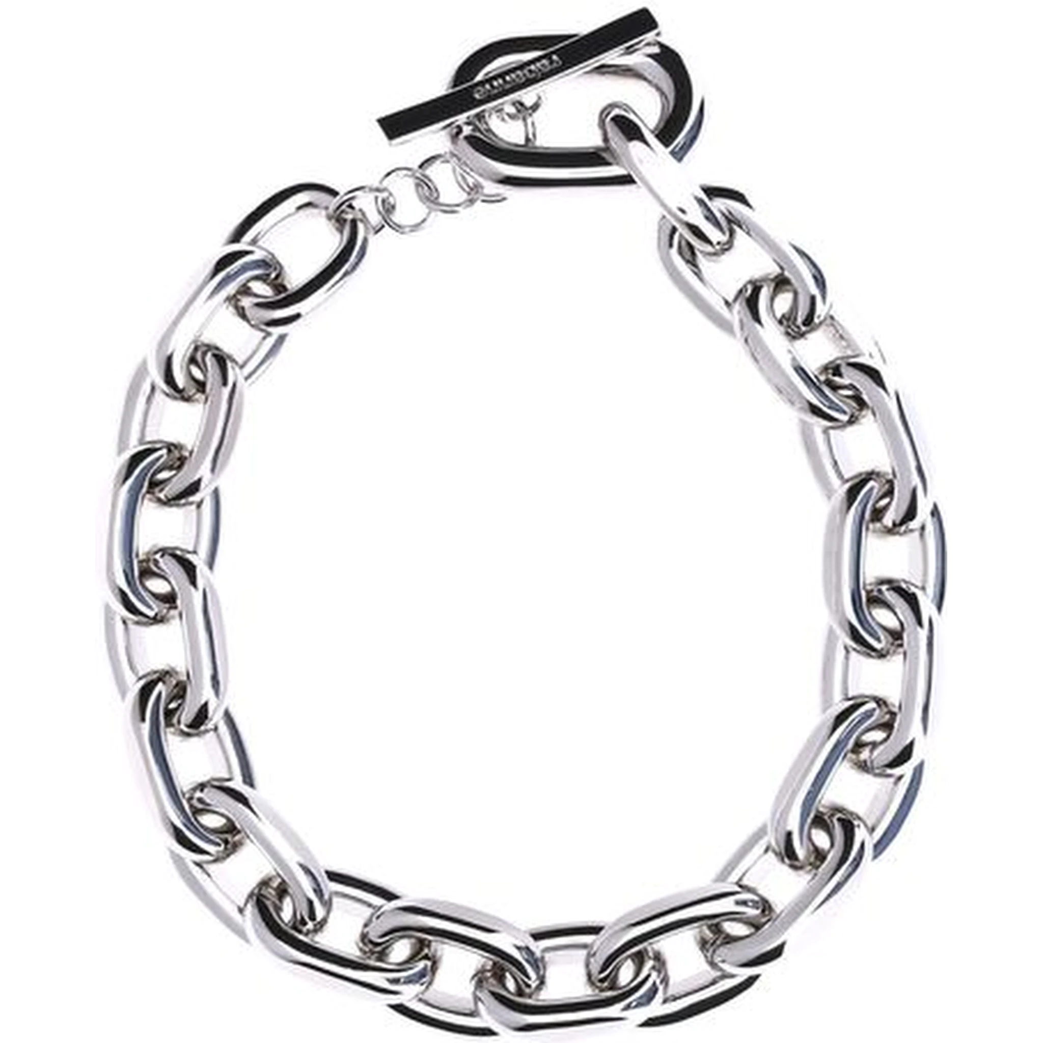Silver Aluminum Necklace
