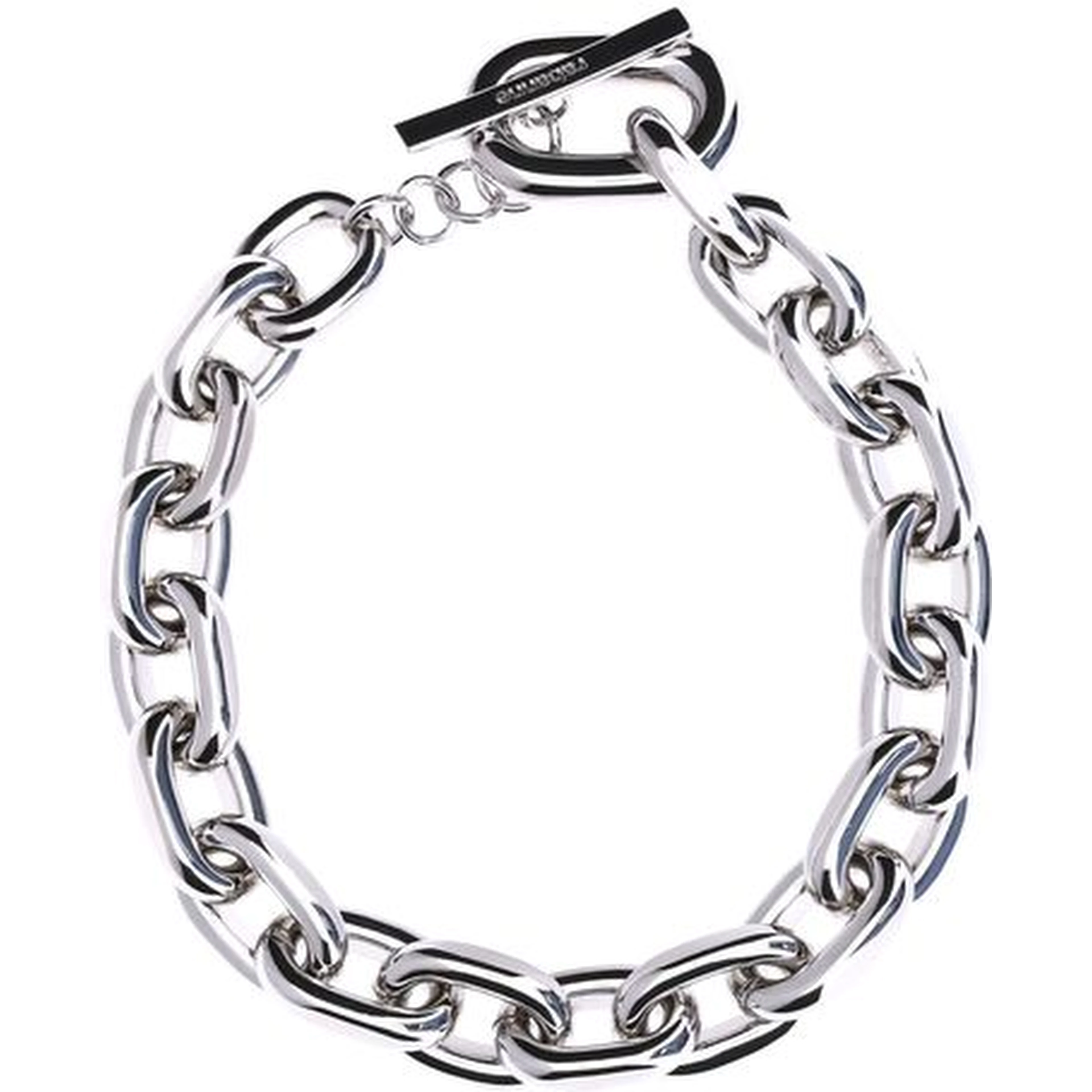 Silver Aluminum Necklace