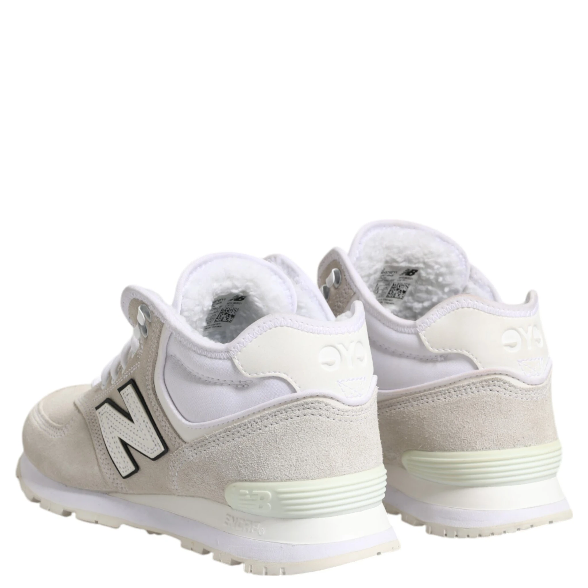 Off White Suede Sneakers Shoes