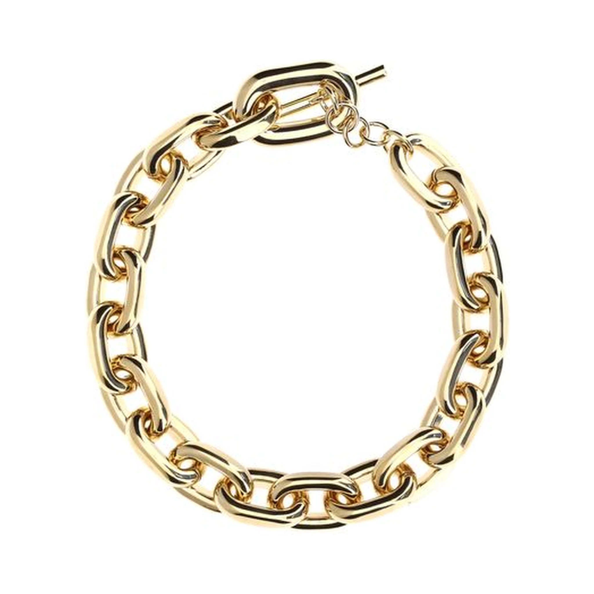 Gold Aluminum Necklace