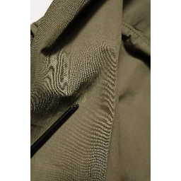 Army Green Button Down Long Sleeves Shirt