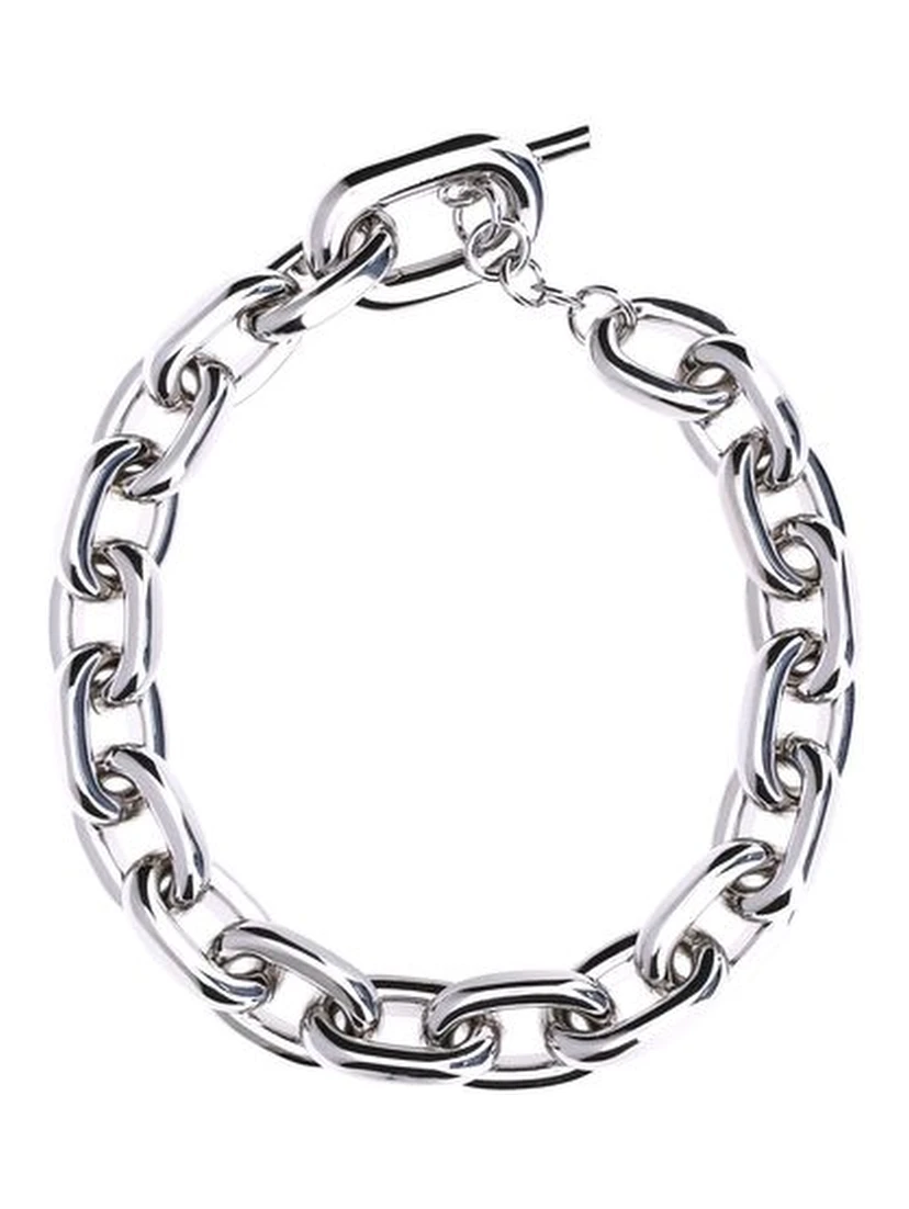 Silver Aluminum Necklace