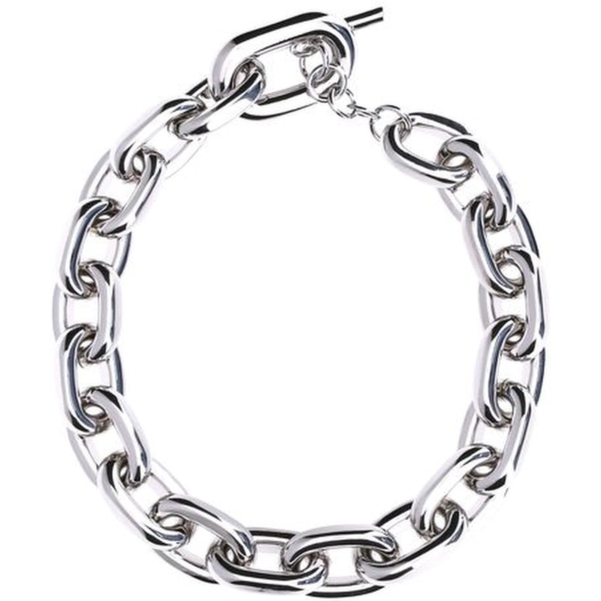 Silver Aluminum Necklace