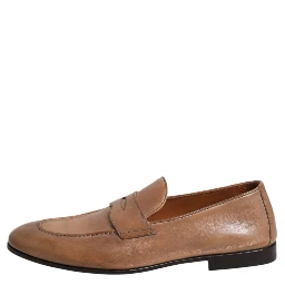 Brown Leather Loafer Dress Formal Shoes