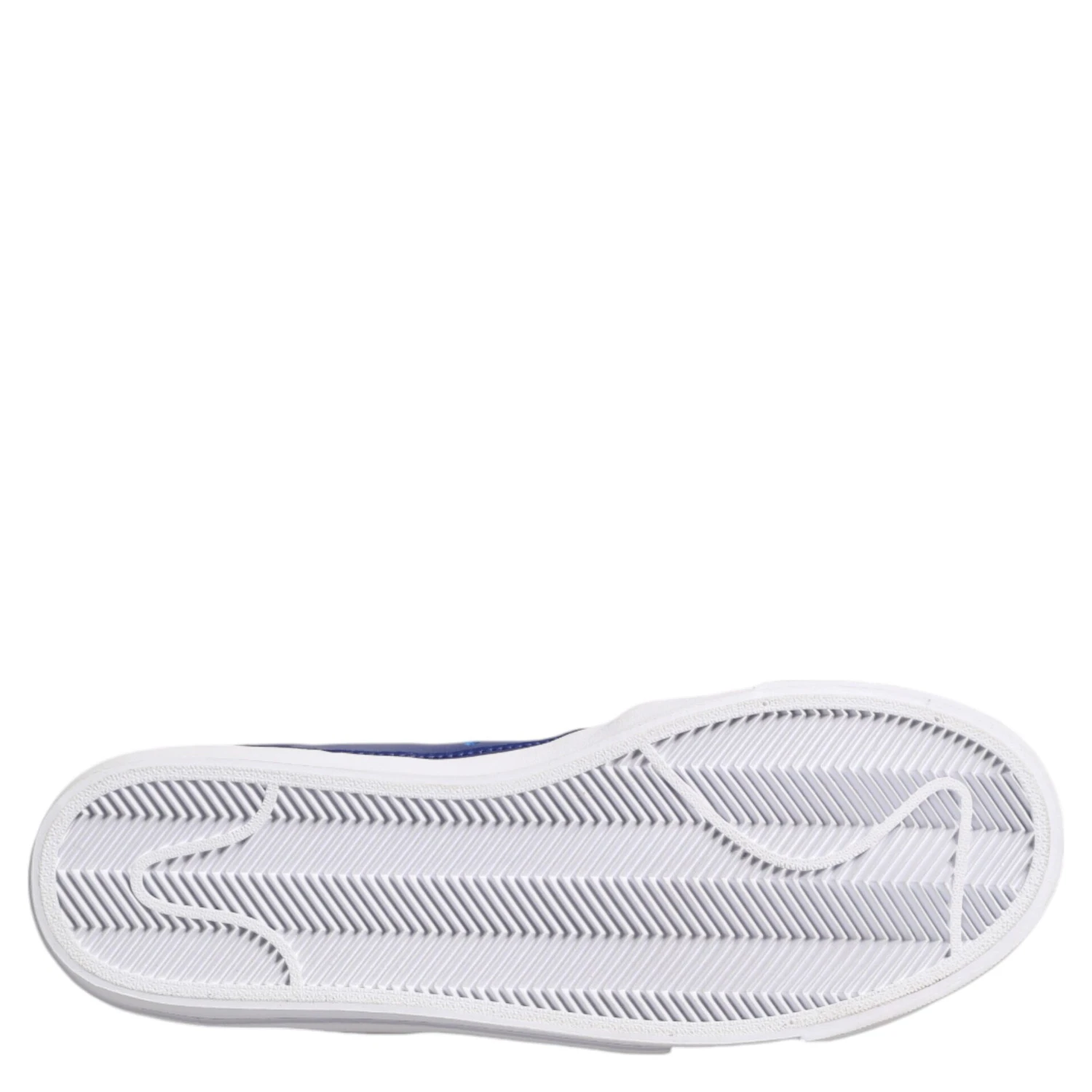 White Blue Lace Up Low Top Drop-Type PRM Sneakers Shoes