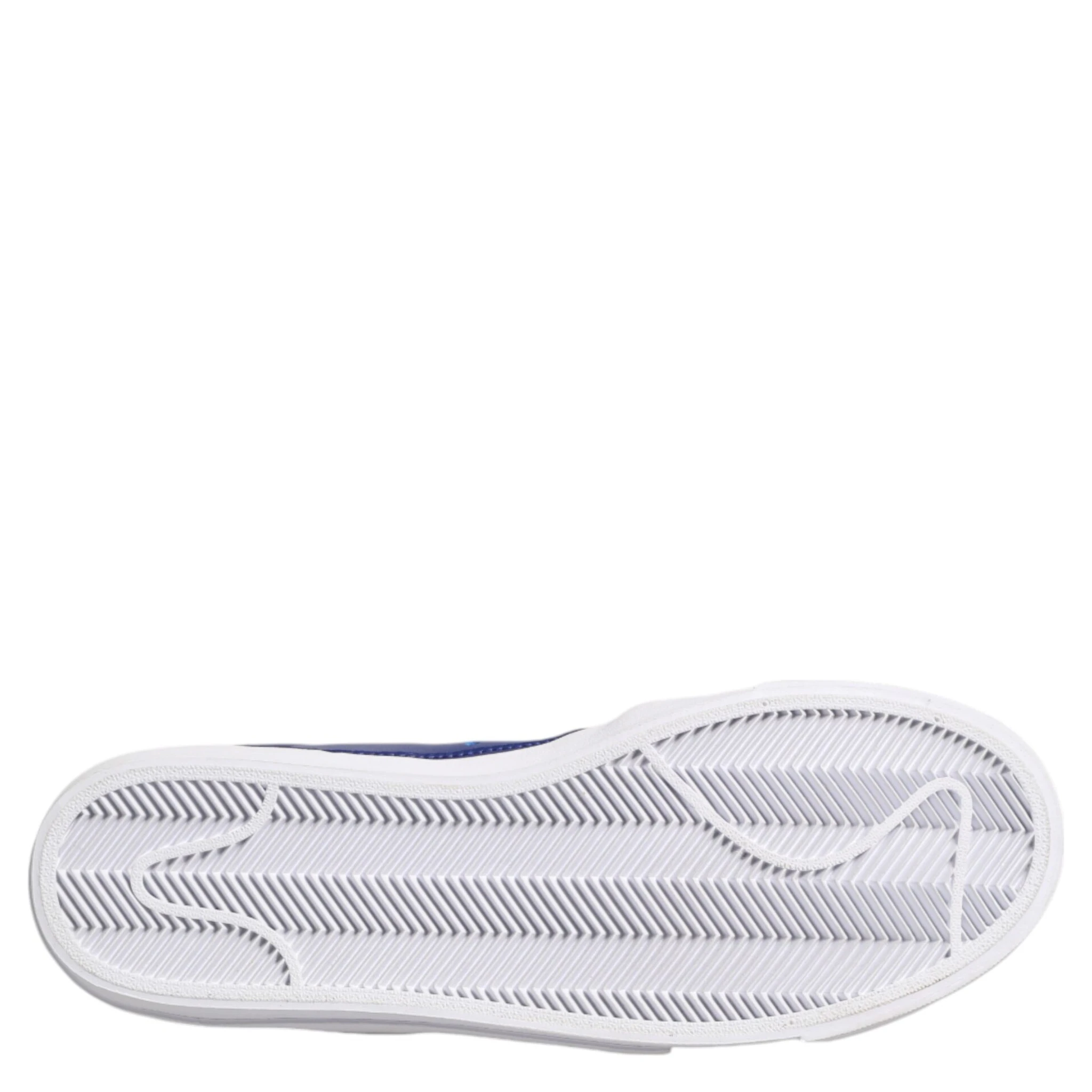 White Blue Lace Up Low Top Drop-Type PRM Sneakers Shoes