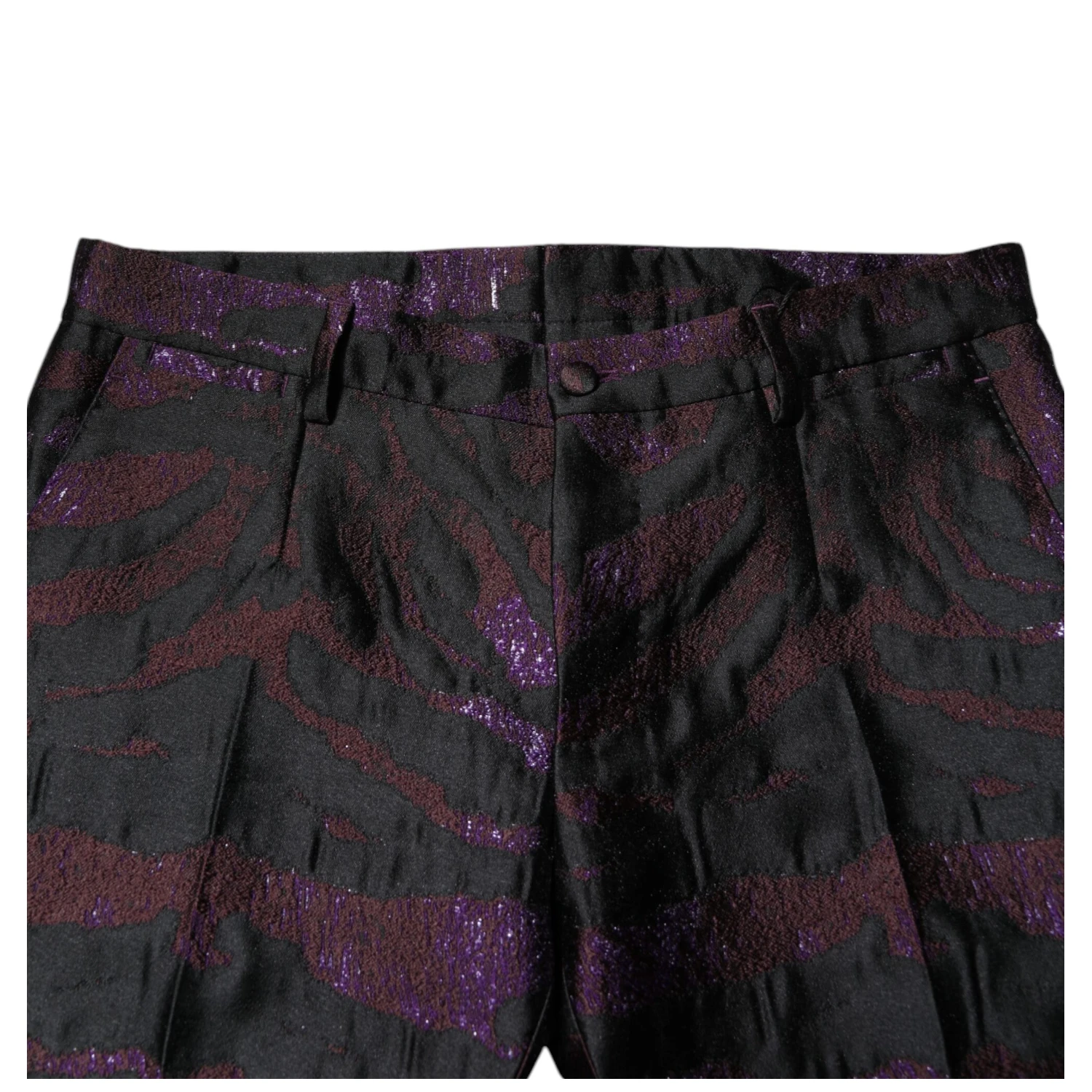 Multicolor Polyester Patterned Pants