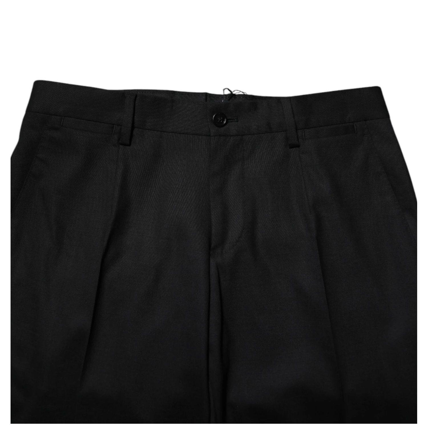 Black Wool Formal Dress Pants
