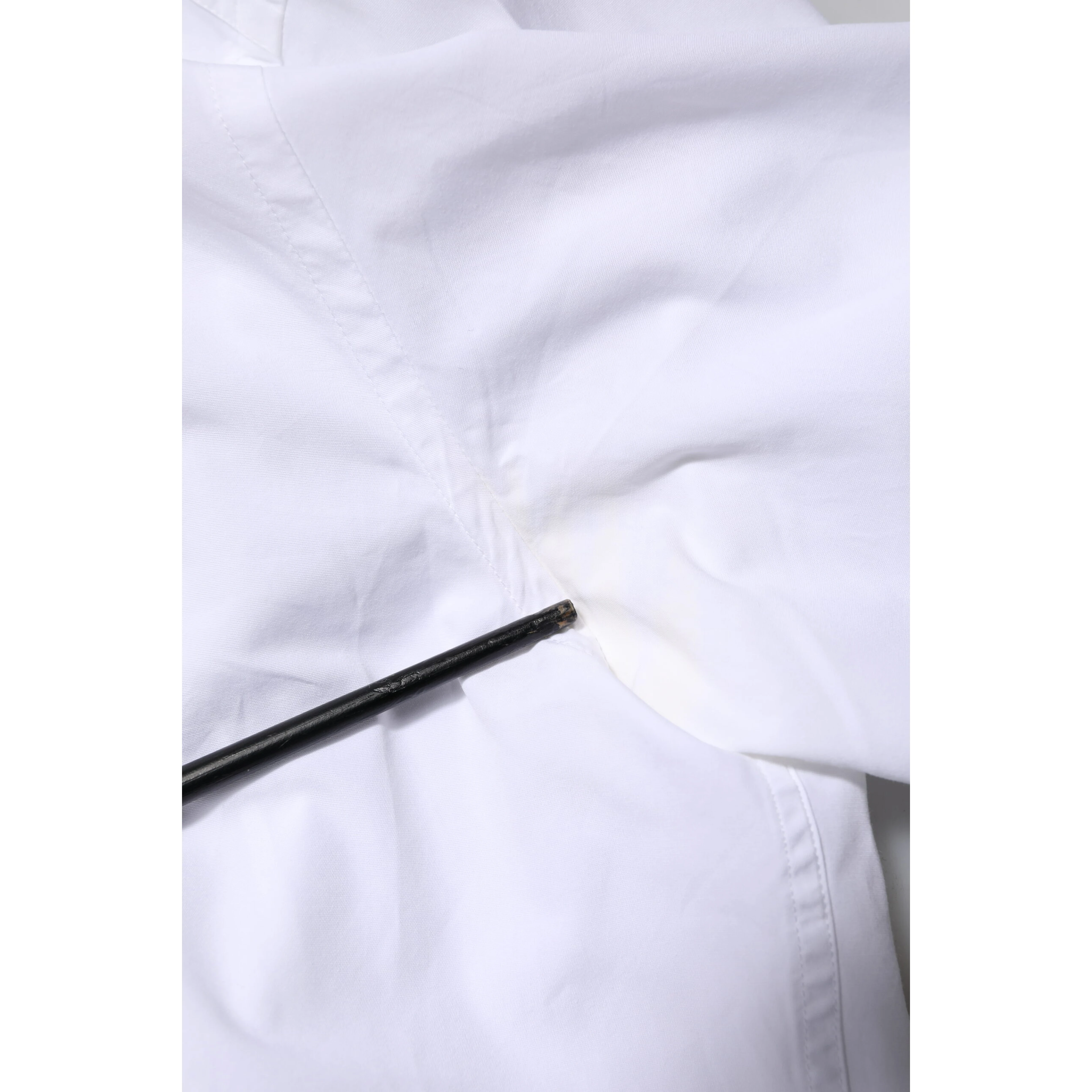White Cotton GOLD Long Sleeves Men Dress Shirt